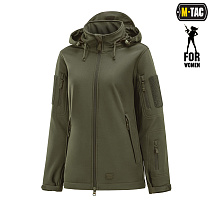 M-Tac куртка Soft Shell Lady Olive– Мілітарист