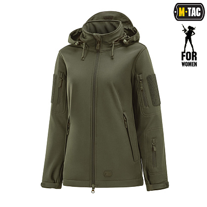 M-Tac куртка Soft Shell Lady Olive– Мілітарист - зображення 1