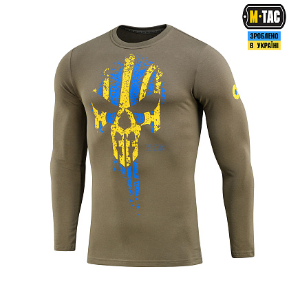 M-Tac футболка Месник довгий рукав Olive/Yellow/Blue– Мілітарист - зображення 1