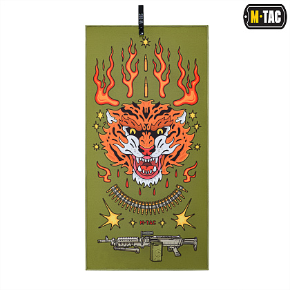 M-Tac рушник мікрофібра Tiger 80х40 tiger stripes– Мілітарист - зображення 3