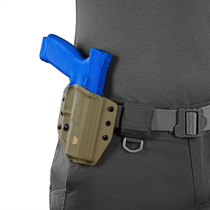 ATA Gear кобура модель Hit Factor ver.1 для зброї CZ P10-F / SC Flat Dark Earth - Spring правша– Мілітарист - зображення 7