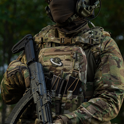 M-Tac нашивка Planet PVC Olive– Милитарист - фото 8