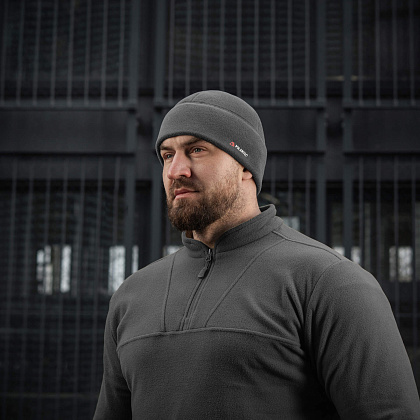 M-Tac шапка Watch Cap Polartec Cold Weather Dark Grey– Мілітарист - зображення 8