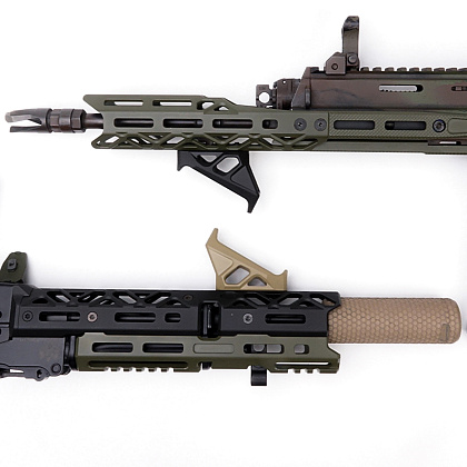 Крук Ручка перенесення вогню середня кутова із кріпленням M-Lok OD Greenn (9045)– Милитарист - фото 4