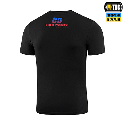 M-Tac футболка 25 Brigade Black– Мілітарист - зображення 4