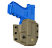 ATA Gear кобура модель Hit Factor ver.1 для зброї Glock - 19/23/19X/45 Flat Dark Earth - Spring правша– Мілітарист - мініатюра 3