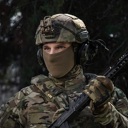 M-Tac шарф-труба мікрофліс ріп-стоп Tan– Мілітарист - зображення 11