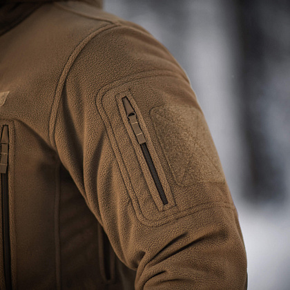 M-Tac куртка флисовая Windblock Division Gen.III Coyote Brown– Милитарист - фото 18
