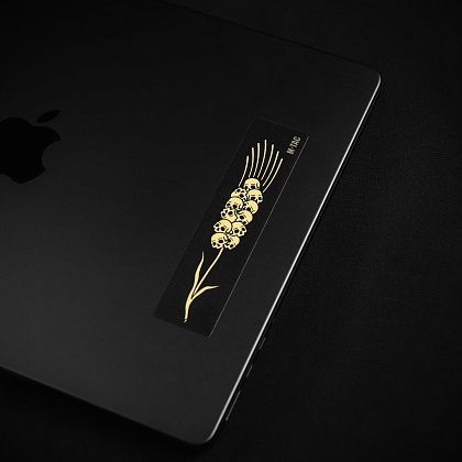 M-Tac наклейка Колосок (Черепа) Black– Мілітарист - зображення 5