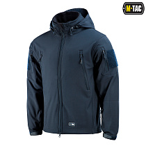M-Tac куртка Soft Shell з підстібкою Dark Navy Blue– Мілітарист