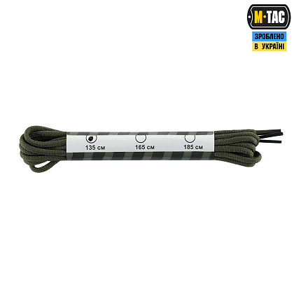 M-Tac шнурки ranger green нейлон Mil-Spec– Мілітарист - зображення 2