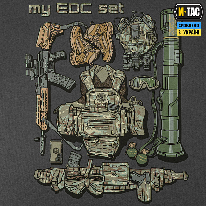 M-Tac футболка My EDC Dark Grey– Мілітарист - зображення 6