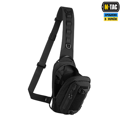 M-Tac сумка Sling Civilian Lite-NR Black– Мілітарист - зображення 2