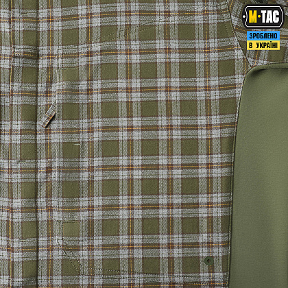 M-Tac рубашка Tactical Cotton Shirt Olive/Grey– Милитарист - фото 6
