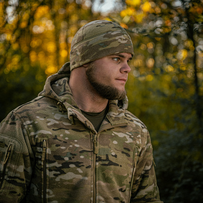 M-Tac шапка Watch Cap фліс (260г/м2) with Slimtex MC– Мілітарист - зображення 10