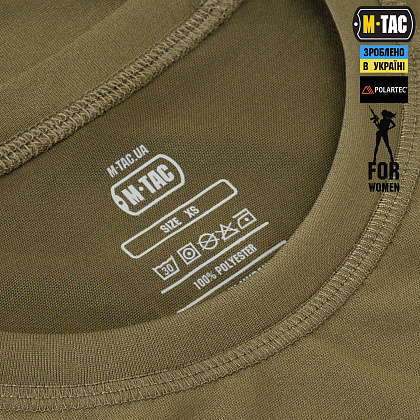 M-Tac футболка Ultra Light Polartec Lady Dark Olive– Мілітарист - зображення 5