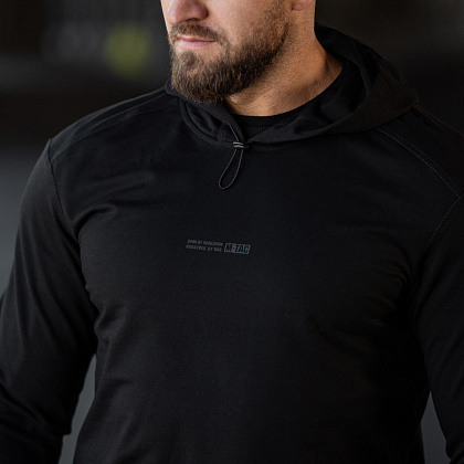 M-Tac кофта Hoodie Born by Revolution Black– Милитарист - фото 21