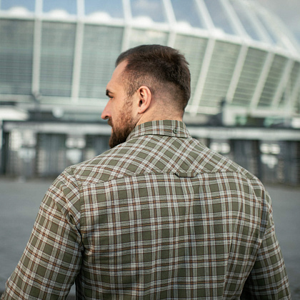 M-Tac сорочка Lumberjack Cotton Shirt Olive/Grey– Мілітарист - зображення 14