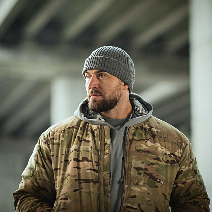 M-Tac шапка в'язана 100% акрил Grey– Мілітарист - зображення 9