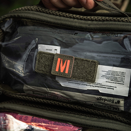 M-Tac нашивка MARCH Ranger Green/Red/GID– Мілітарист - зображення 14