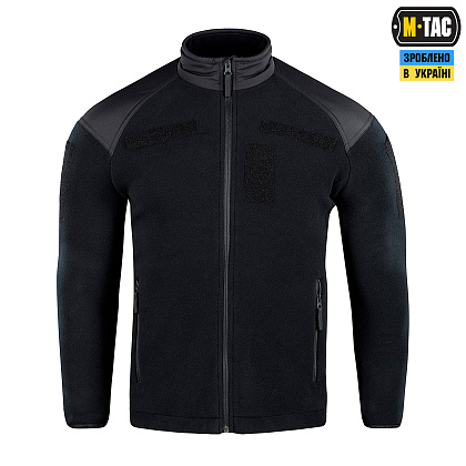 M-Tac куртка Combat Fleece Jacket Black– Милитарист - фото 2