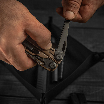 M-Tac мультитул Type 9 Brown/Black– Мілітарист - зображення 24