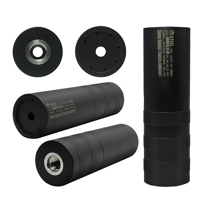 Steel Саундмодератор IMMORTAL XL AiR .223 1/2x28– Мілітарист - зображення 1