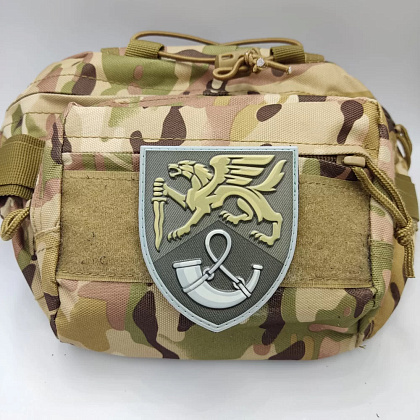 Шеврон ПВХ ЗСУ 71 окрема єгерська бригада олива– Мілітарист - зображення 2