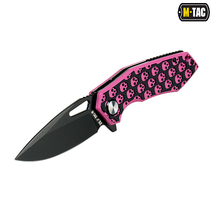 M-Tac ніж складний Type 12 Skull Black/Pink– Мілітарист - зображення 5