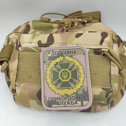 Шеврон ПВХ ЗСУ Державна прикордонна служба піксель– Мілітарист - зображення 2