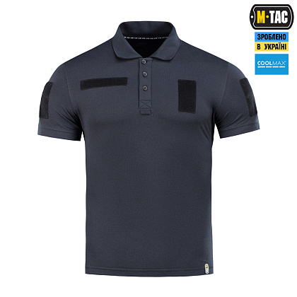 M-Tac поло тактическое Premium Dark Navy Blue– Милитарист - фото 2