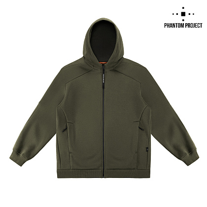 Phantom Project/M-Tac кофта Hoodie Zipper semi-raglan PE Ranger Green– Мілітарист - зображення 6