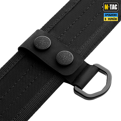 M-Tac кріплення з D-кільцем на тактичний ремінь (2 шт) Black– Мілітарист - зображення 2