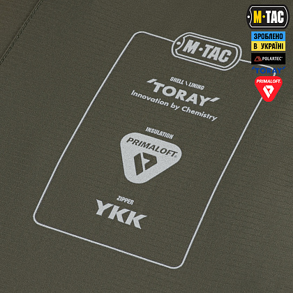 M-Tac кофта Berserk Polartec Primaloft Olive– Милитарист - фото 7