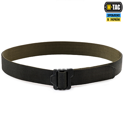 M-Tac ремінь Double Duty Tactical Belt Hex Olive/Black– Мілітарист - зображення 3