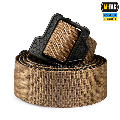 M-Tac ремень Double Duty Tactical Belt Hex Coyote/Black– Милитарист - фото 4