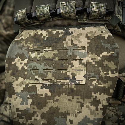 M-Tac фартук противоосколочный с баллистическим пакетом 1 класс (BRONYX) Laser Cut XL MM14– Милитарист - фото 15