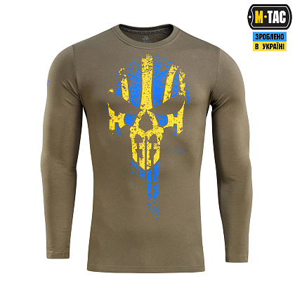 M-Tac футболка Месник довгий рукав Olive/Yellow/Blue– Мілітарист - зображення 2