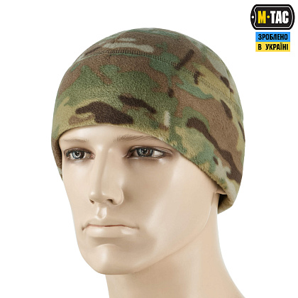 M-Tac шапка Watch Cap фліс (260г/м2) with Slimtex MC– Мілітарист - зображення 1