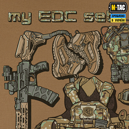 M-Tac футболка My EDC Coyote Brown– Мілітарист - зображення 8
