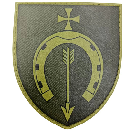 Шеврон ЗСУ 154 ОМБр 2025 рік олива– Мілітарист - зображення 1