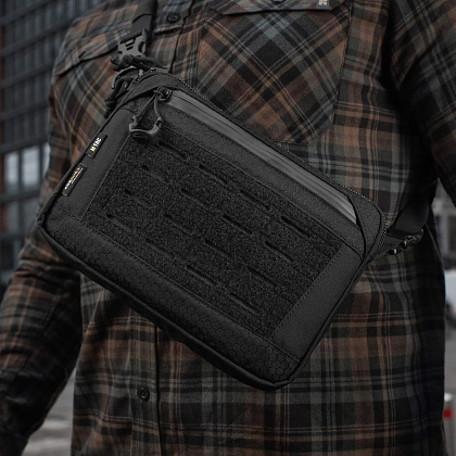 M-Tac сумка Admin Bag с липучкой Black– Милитарист - фото 15