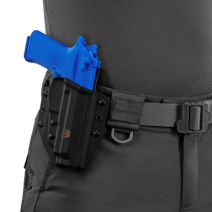 ATA Gear кобура модель Hit Factor ver.1 для зброї Beretta 92FS (Type M9/M9A1) Black правша– Мілітарист - зображення 8