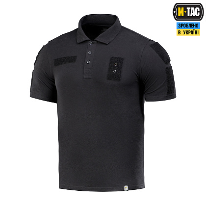 M-Tac поло Поліція 65/35 Black– Мілітарист - зображення 1