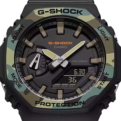 Годинник CASIO GA-2100SU-1AER– Мілітарист - зображення 3