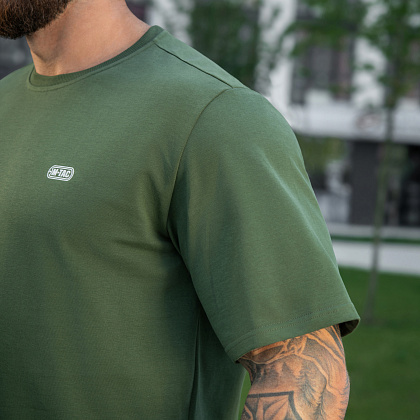 M-Tac футболка Cotton Hard Oversize Army Olive– Милитарист - фото 13