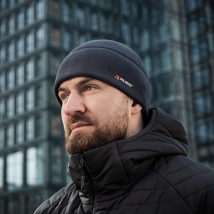 M-Tac шапка Watch Cap Polartec Cold Weather Dark Navy Blue– Мілітарист - зображення 9