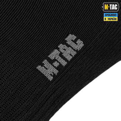 M-Tac шкарпетки Tactical Socks Cotton 67% Black– Мілітарист - зображення 8