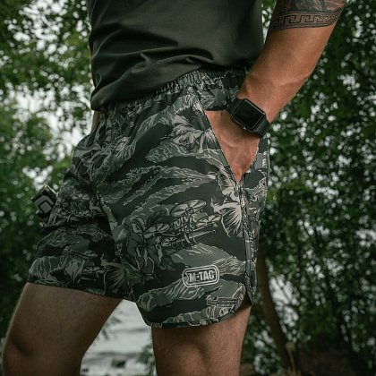 M-Tac шорти Holiday Tiger flowers Green– Мілітарист - зображення 12