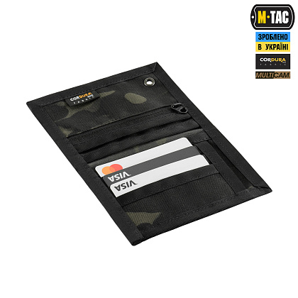 M-Tac гаманець Tactical Wallet Elite Multicam Black– Мілітарист - зображення 6